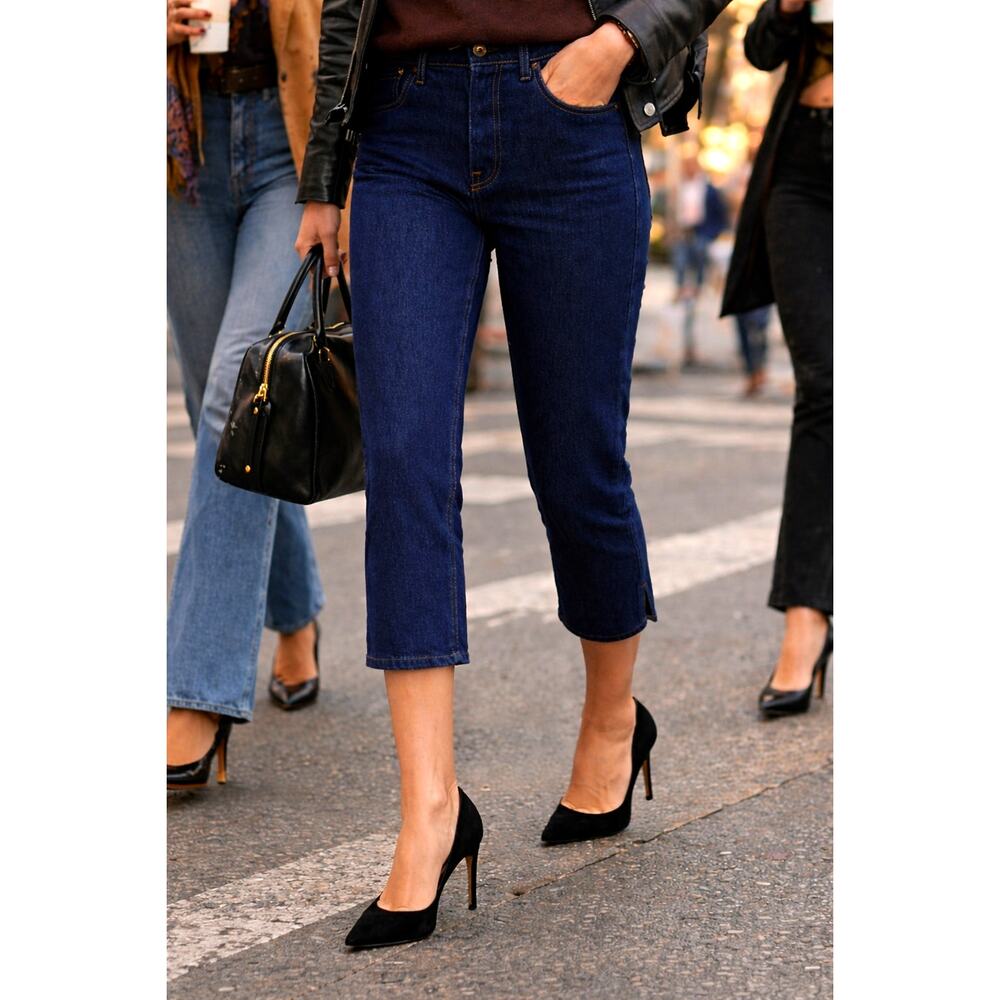 Free People Always Tomorrow Capris Carpe Diem size 31